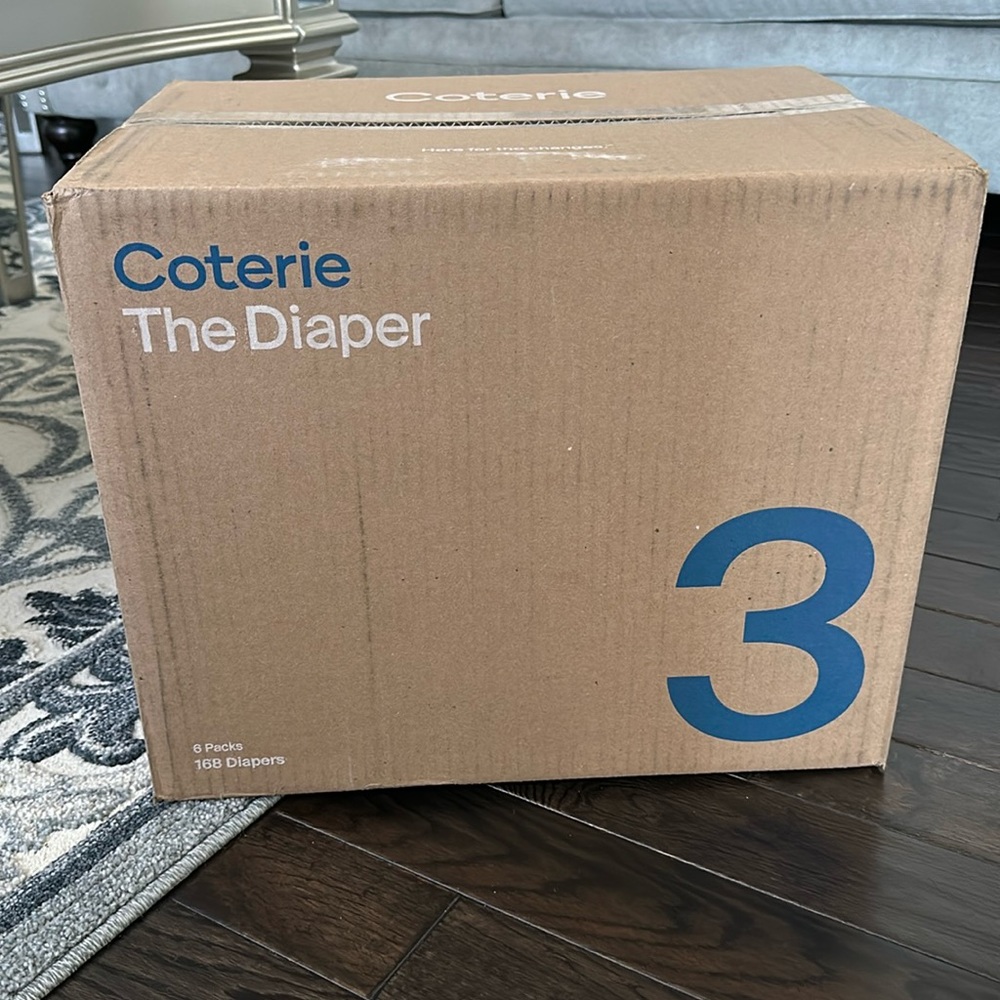 Coterie the diaper size 3